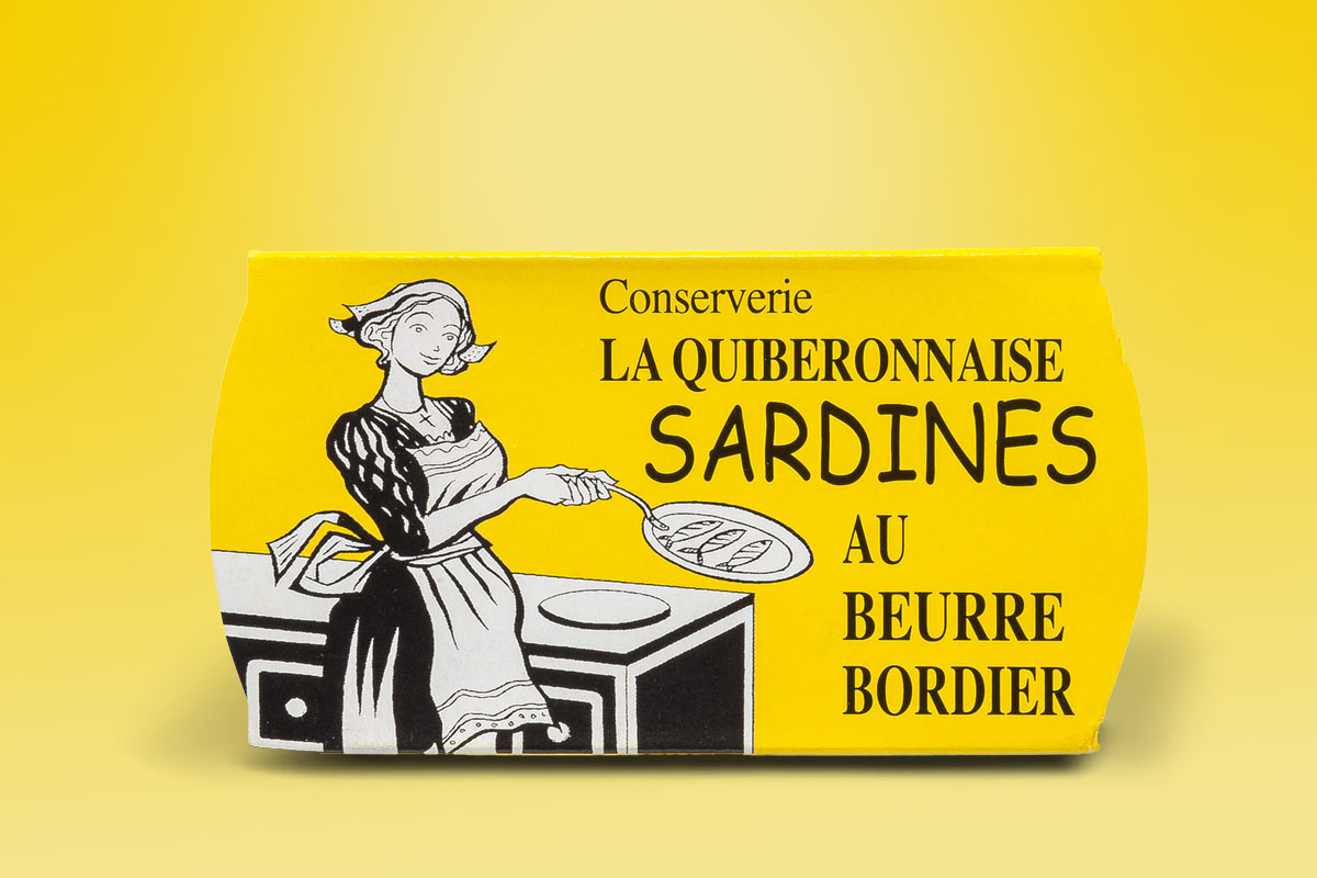 Sardinen in bretonischer Butter - La Quiberonaise